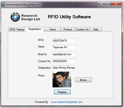 rf id software download